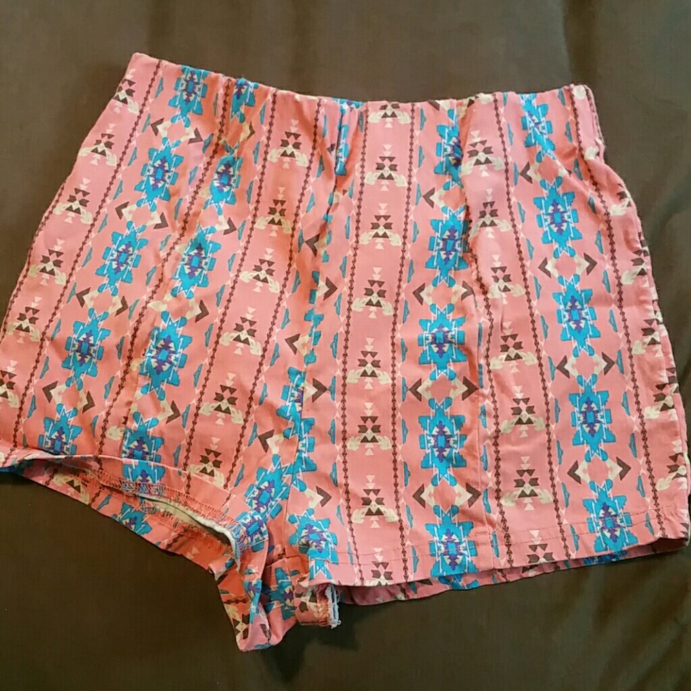 Pink shorts